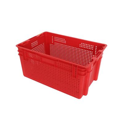 China 640*420*305mm Caja de transporte de pollo de plástico para la manipulación segura y conveniente del pollo en venta