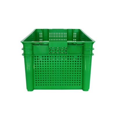 China Second Hand Plastic Crate Mould for Strong Stackable Crates 640*420*305mm for sale