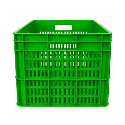 China ISO9001 Certified 600x400x320mm Plastic Collapsible Crate for Moving and Organization for sale