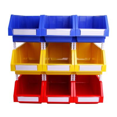 China PP Storage Bin Shelving Organizer Plastic Stackable Bins for Storage Multi-functional for sale