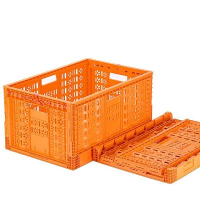 China Foldable PE/PP Serving Tray for Breakfast Coffee Drinks and Fruit Storage Plastic Crate for sale