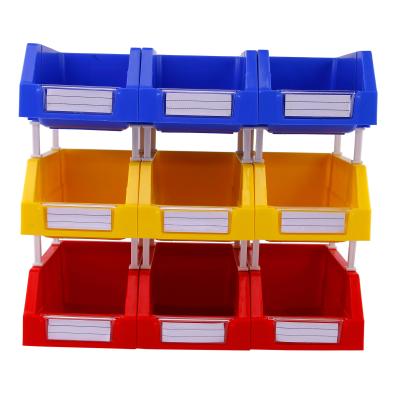 China Customized Logo Plastic Storage Organizer Solid Box for Storing and Organizing Spare Parts for sale