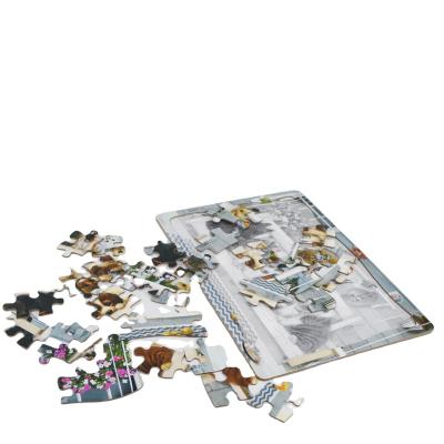 China Factory Wholesale Custom Printing Adult Children DIY Toy Paper Puzzle Jigsaw From Factory Recyclable for sale