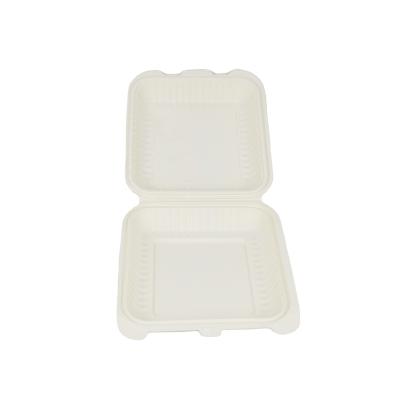 China Productos Eco-friendly Recyclable Custom Plastic Cornstarch Tableware Biodegradable Meal Packaging Box For Food Gift Box for sale