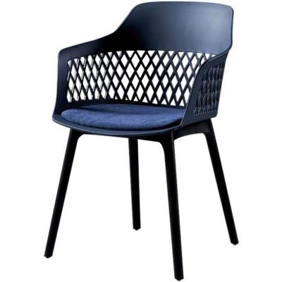 China 2019 Hot Sale New Design Modern Design PP Metal Leg Plastic Modern Dining Chair for sale