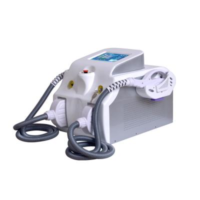 China Acne treatment new arrival two handles portable xenon lamp single shr laser hair removal machine with CE ISO for sale