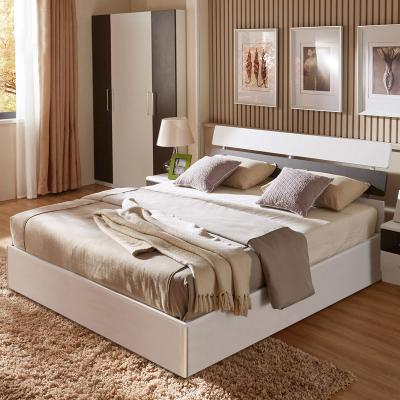 China Customized Luxury Comfortable Convertible Bedding Set Double Bed Literas Adultes Designer Furniture Upholstered Hotel Beds for sale