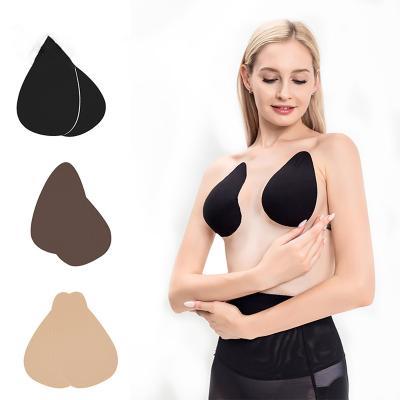 China Factory Self Silicone Adhesive Bra Seamless Silicone Adhesive Bra Plus Size Strapless Backless Sticky Bra Wholesale for sale