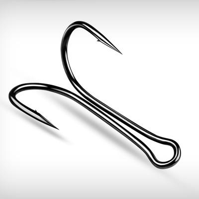 China 50 Pcs High Carbon Steel/Long Bag Leg Hooks Fly Tying Binary Hook For Fishhook Fishing Tackle For Soft Lure for sale