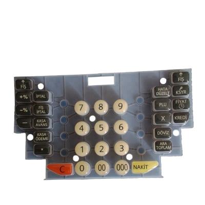 China Epoxy Coated Hardtop Keypads Made of 100% Pure Silicone for Custom Applications for sale