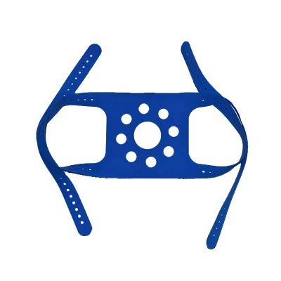 China Medical Grade Silicone Rubber Headstrap for Medispan Medical Harness Transparent for sale