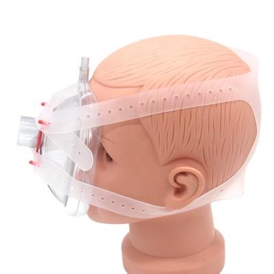 China Transparent Silicone Headgear for Anesthesia Mask for sale