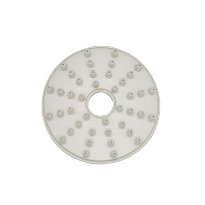 China Silicone White Color Water Saving Shower Head Replacement for Medical Machinery Products for sale