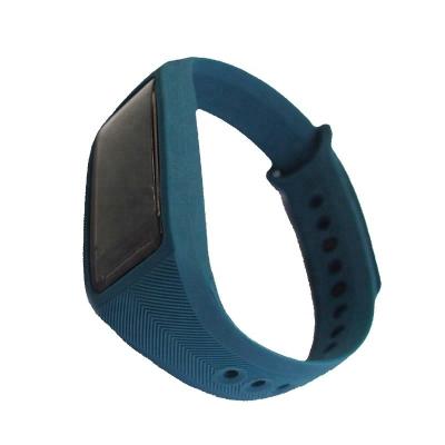 China Customized 18mm Silicone Watch Strap with Unique Textured Design for sale