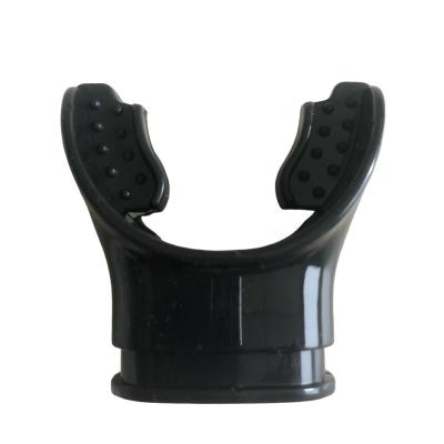 China Customize Silicone Rubber Black Transparent Color Mouthpiece Diving Mouthpiece zu verkaufen