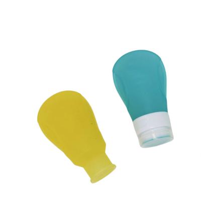 China Silicone Travel Portable Bottle Mini Beauty Shampoo Bottle With Lid for sale