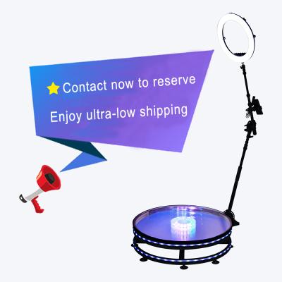 China Wedding/Event/Party/Festival/Outdoor Drop Shipping Social Media Ring Light Glass Led 360 Rotating Mirror Machine Selfie Photo Booth for sale