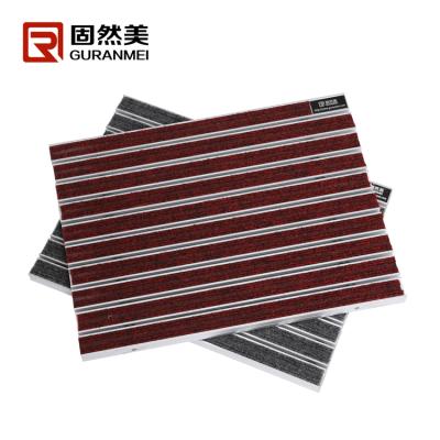 China Anti-bacteria Aluminum Entrada matten systeme as flooring system for sale