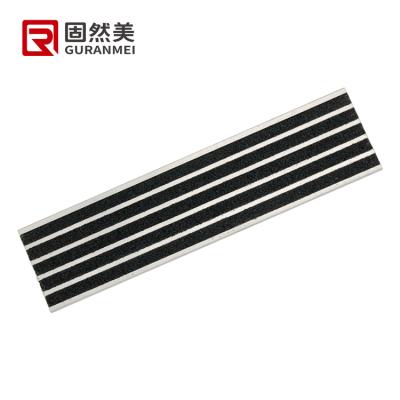 China Architectural Decorative Stair Edge Protection Carborundum Insert Aluminum Stair Nosings For Stair Steps for sale