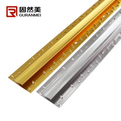 China Fireproof Aluminum Carpet Tile Trims for sale