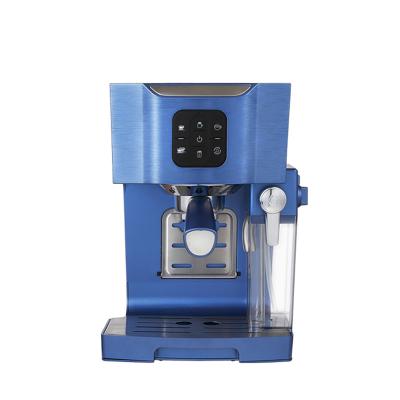 China Cheapest Blue Hotel Double Temperature Controller Coffee Machine Home Semi Automatic Espresso Machine for sale