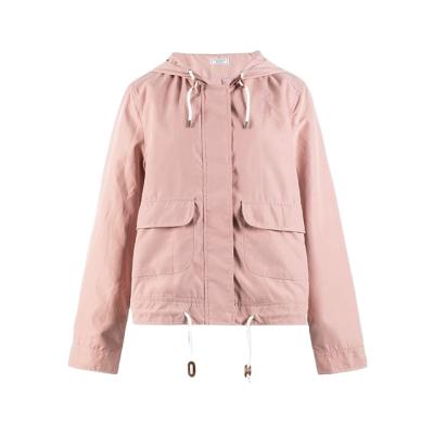 China 2020 First Viable Custom Women's Jacket Workable Spring Pink Spring Autumn Fancy Classic Outdoor Outwear Slim Short Jacket Beautiful for sale