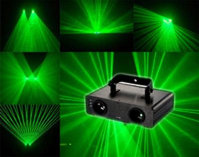 China 120mW 532nm Double heads Disco Laser Light for stadio stage show for sale