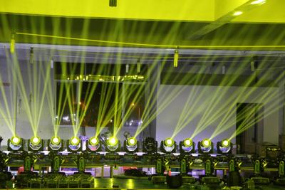 China moving head Professional LED Stage Lighting for sale