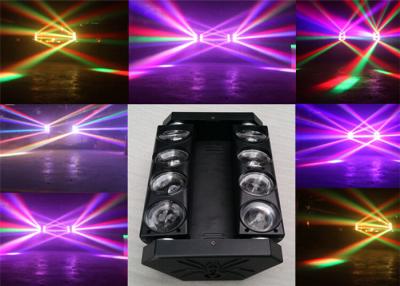 China Stadium des Spinnen-Disco-beleuchtet bewegliches Kopf-LED 8x10w RGBW 4in1 für Stange zu verkaufen