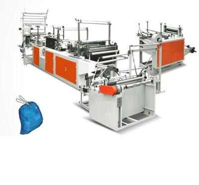 China Factory Shopping RLD1000 PP Rice Flat Valve Plastic Messenger Clothes Zip Lock Bag Making Machine For 50kg for sale