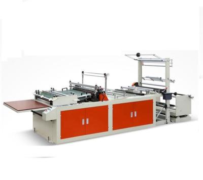 China RQL600 Factory Vacuum T-shirt Net Carry Zipper Plastic Bag Making Side Sealing Machine Making Germany for sale