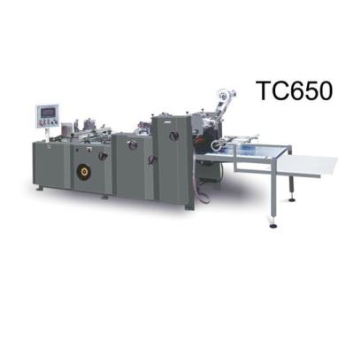 China TC650 Hotels Cardboard Window Gluing Machine for sale