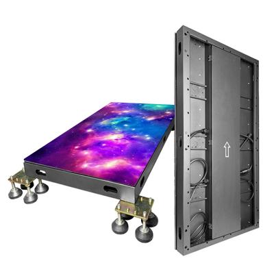 China IP65 Indoor Waterproof High Capacity Large Load Bearing Indoor Dancing Led Video Panel P6.25 Led Floor Screen P3.91 P4.81 for sale