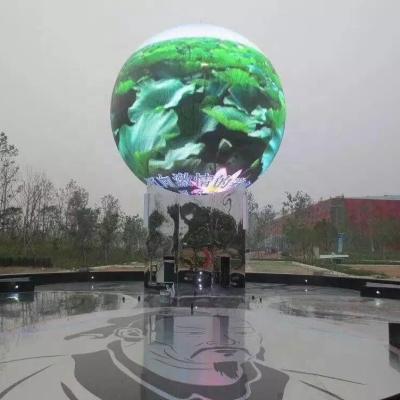 China Outdoor Led Spheric Display Ball LED Screen for sale