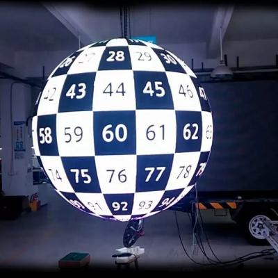 China Other LED Ball Display Round Video Lantern Led Screen Spherical Ball Led Ball Screen for sale