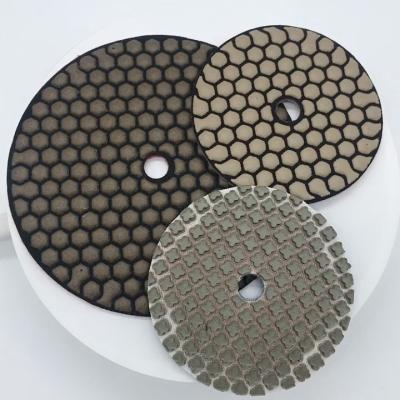 China Wholesale Super High Performance 6 Inch 150Mm Diamond Polishing Pad For All Wet Dry Floor Shinning And Long Lasting for sale