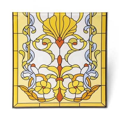 China High strength colored lacquer decorative glass silk screen printed tempered glass for kitchen glass for sale