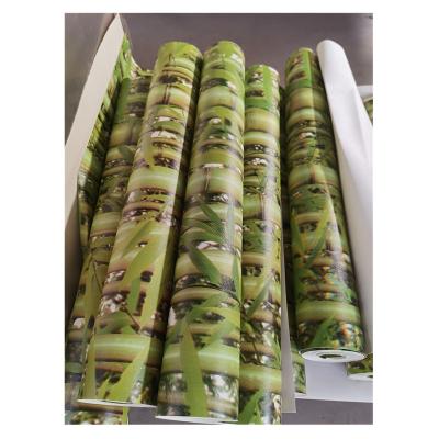 China Best Modern Vinyl Wallpaper Wallcovering Bamboo Pattern Design for sale