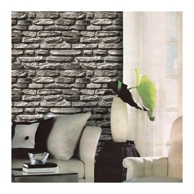 China Textured Modern Granite Vinyl Wallcovering Room Wallpapers / PVC Wall Coating 3d Home Wallpaper for sale