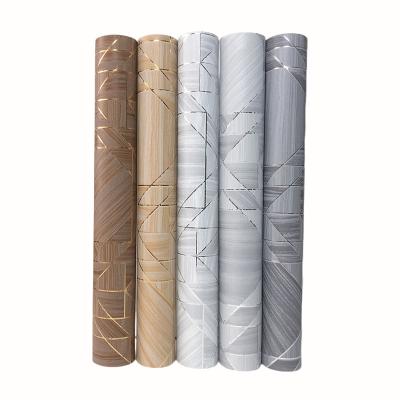 China Waterproof+ECO-Friendly Luxury Wallpapers/Wall Metallic Gold Foil Coating Wallpaper Rolls For Wholesale for sale