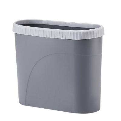 China Stocked Promotion Multiple Color Customizable Durable Plastic Kitchen Trash Cans for sale