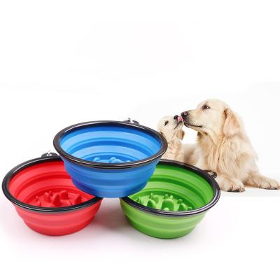 China Clean Dog Easy Slow Cat Feeder Pet Bowls China Professional Manufacture Viable for sale