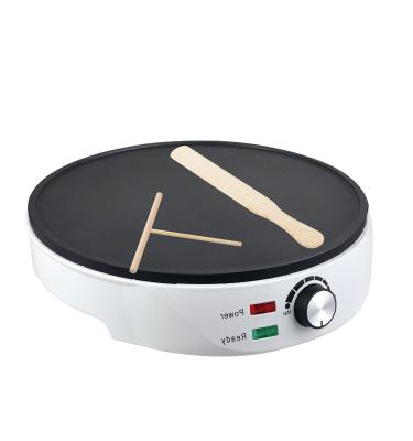 China Hot-selling home hotel electric appliances 12 inch automatic temperature control 1000W non-stick coating electric pancake maker for sale