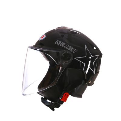 China High Quality Electric Float Superman Helmet Road Motorcycle Bicycle Helmet Sun Proof Single Helmet Sun Proof Motorbike for sale