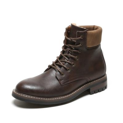 China Other High Quality Welt Men's High Band Leather Boots With Long Service Life for sale