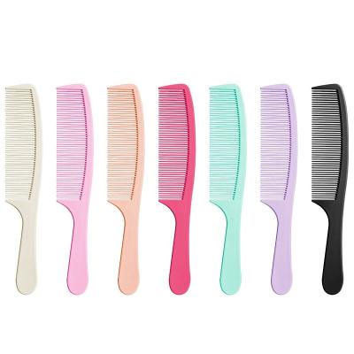 China For Commercial Barber Shop Hair Cutting Comb Can Be Handle Customized Comb Men's Plastic Styling Logo Hair Comb Manufacturer Direct for sale