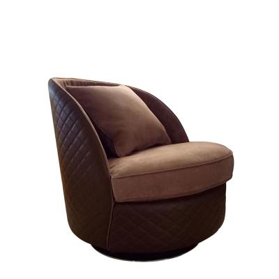 China Modern Single Seat Fabric Chair Leisure Living Room Luxury Sofa Chair Modern Sofa Chair With Metal Base for sale