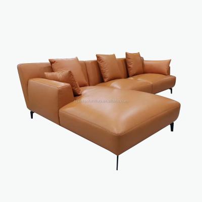 China Living room modern 7 seater modern large leather Italy recliner sofa for sale