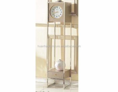 China Europe Modern Home Furniture Clock Wedding Floor Stand Gold Flower Stand Z011 for sale