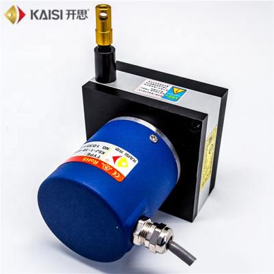 China Hot sale KS60-2000-V10 0-10V analog position sensor KAISI produced for suction wire linear measuring position sensor for sale